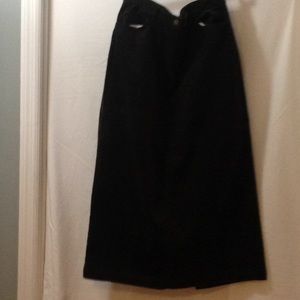 Courdoroy Midi Skirt